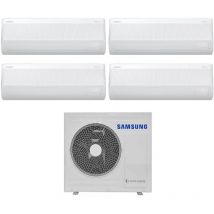 Samsung - quadri split inverter air conditioner series windfree avant 7+9+9 with aj080txj4kg r-32 wi-fi integrated 7000+9000+9000 - new