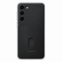 Samsung - Coque Galaxy S23+ Frame Cover avec dos remplaçables, noir