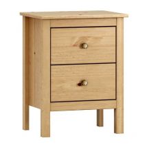 Samy Night Myta Two Drewer Style Nordic Miel Color 48x60 cm