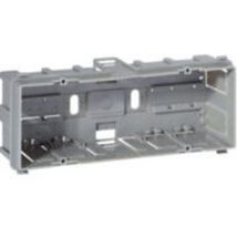 SAN-6 Scatola porta apparecchi 6M 100mm per linee ta-n / alu-b / una / bis Bocchiotti B02296