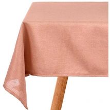 San Ignacio Mantel poliester 140x140cm rosa palo colección KINVARA