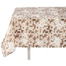 Tovaglia in tela antimacchia quadrata 140x180 cm collezione kinvara - San Ignacio