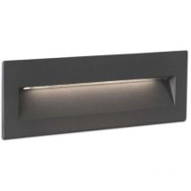 Sana Applique encastrée grise pour l'extérieur