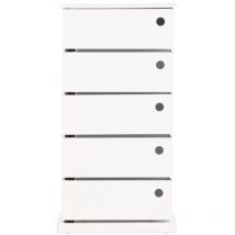 Ebuy24 - SanCarlos commode 5 tiroirs beige.