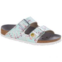 ESD-Sandale Arizona, Größe 38, Flower Field Mint, schmal - Birkenstock