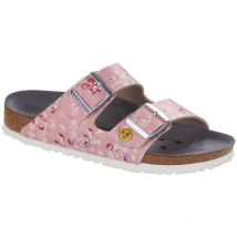 ESD-Sandale Arizona, Größe 36, Flower Field Rose, schmal - Birkenstock