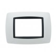 SD88003-1 Plakette 3M Weiß Bombe Kompatibel Bticino Living International - Sandasdon