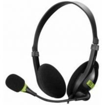 Sandberg 325-26 - Cuffia USB con microfono a braccio, controlli in linea, nero