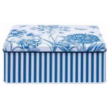 Etchings & Roses Deep Rectangular Tin - Sanderson