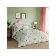 Options Oleander Duvet Cover Set Super King Size Aqua - Sanderson