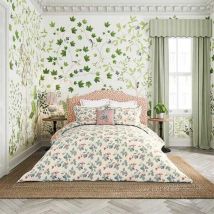 Sanderson - Rubus Duvet Cover Set King Size Raspberry