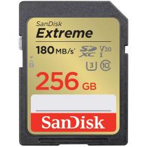 Sandisk - Sdxc Extreme 256 Gb 180 Mbs Uhs I C10 V30 U3 538