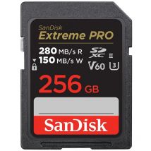 Sandisk Extreme Pro Sdxc-karte 256 Gb 280/150 Mb/s V