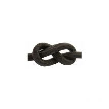 Sandow Polyester Haute Ténacité 8 mm Noir - vendu au mètre Joubert