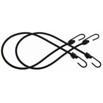 Tendeur Sandow avec 2 crochets ø8mm 60cm 2 pièces Joubert