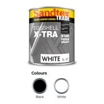 Trade Eggshell X-tra Flexible Eggshell - White - 1L - Sandtex