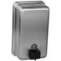 Complementi in acciaio inox - Dispenser di sapone liquido, portata 1,2 l, acciaio inox slzn 39 - Sanela