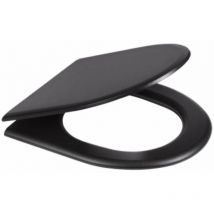 Edelstahl - WCs - wc Sitz mit Deckel, schwarz slzn 31C - Sanela