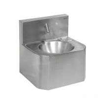 Sanela - Lavabos en inox - Lavabo suspendu en inox avec système piezo, 24V slun 71P