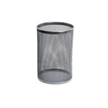 Sanela - Paniers métalliques - Poubelle, 13 l, grise slzn 96B
