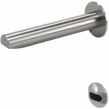 Sanela - Rubinetteria a sensore - Set di rubinetteria automatica per lavabo, alimentazione a batteria 6 v, acciaio inox opaco slu 39BX