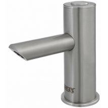 Sanela - Rubinetteria piezoelettrica - Erogatore anti-vandalismo con sensore piezoelettrico, alimentazione 230V AC/24V dc, acciaio inox slu 93PD