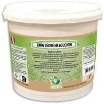 Sang séché en bouchon seau 10L 5kg
