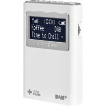 Dpr-39 Radio Tascabile Dab+, Fm Bianco - Sangean