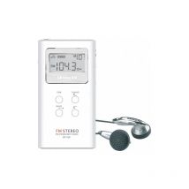 Sangean - DT-120, Radio (écran lcd, 120 w, 1,5 v), Blanc