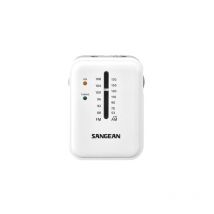 Sangean SR32WHITE tragbares Mini-Radio