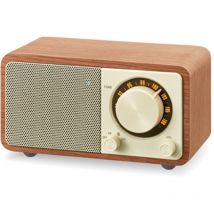 Sangean - Radio fm Radio portátil WR7BT fm a Batería recargable Neg