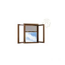 Moustiquaire a rouleau pour fenA tre avec embrayage 120x170 couleur Marron Rall 8017 moustiquaire