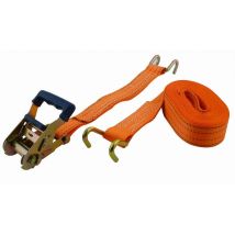 Cinghia a cricchetto + gancio per carichi pesanti Viso Larghezza 50mm - Lunghezza 8m - SPL801