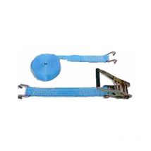 Sangle arrimage 20m x 50mm - tmu 2t / 4t - 2 parties - crochet bord de rive