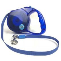 Gncpets - Sangle cordon extensible transparent bleu jusqu'à 12 kg 5 mètres Offre exclusive