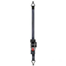 Sangle d'arrimage rétractable 0,9T/3M/25MM noire - SYA-RETRAC-25 - pms Industrie