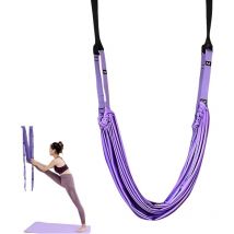 Sangle d'étirement pour le yoga, extenseur de jambes pour améliorer la flexibilité du corps, sangle d'étirement avec antenne