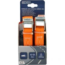 Sangles avec boucle Zamak 5m