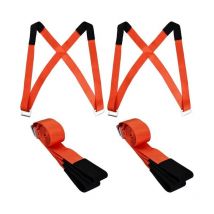 Tonchean - Sangles de déménagement pour 2 personnes, sangles de levage de meubles réglables, sangles de transpo