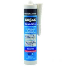 Collak - kollak 40802 Säuresilikon sani-sell weiß 280ml