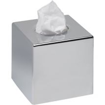 JVD - Sanibox boîte mouchoirs carrée chromée - Matériel professionnel