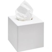 JVD - Sanibox boîte mouchoirs carrée blanche - Matériel professionnel