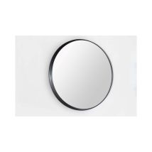 Saniclass - Exclusive Line Miroir Rond 40cm Cadre Noir Mat
