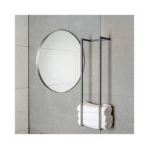 Portant serviette 95x25x20cm Inox brossé - Saniclass