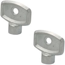 Entlüftungsschlüssel mit Sattel - 2 Stück - Sanicomfort