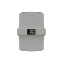 Hydrodiv - filtre anti-odeurs sanifiltre au charbon actif pour fosse septique , toutes eaux , ø 100 m Couleur - Gris