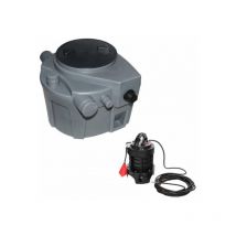 SANIFOS 110 Abwasserhebeanlage als Standgerät Hebeanlage Überflur WC Waschmaschine usw.