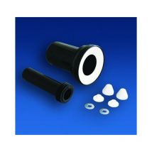 Sanit Raccordement WC suspendu droit 180mm kit de raccordement complet