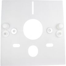 Sanit Schallschutz für Wand-WC und Bidet weiß 16.002.00..0000