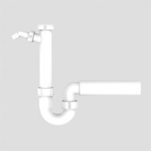 Tuyau de verrouillage des odeurs avec la connexion d'appareil G1 1/2 d: 50e - Sanit